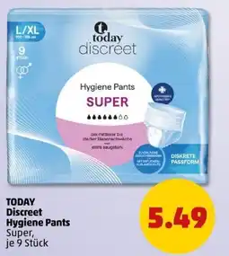 PENNY TODAY Discreet Hygiene Pants Angebot