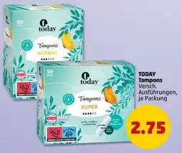PENNY TODAY Tampons Angebot