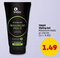 PENNY TODAY Styling Gel Maximum Hold Angebot