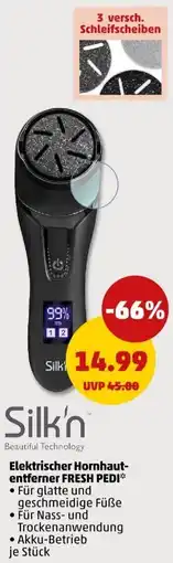 PENNY Silk'n Elektrischer Hornhaut- entferner FRESH PEDI Angebot