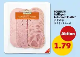 PENNY PONNATH Geflügel- Aufschnitt Platte Angebot
