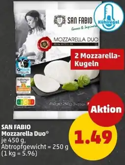 PENNY SAN FABIO Mozzarella Duo Angebot