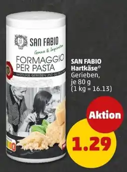 PENNY SAN FABIO Hartkäse Angebot