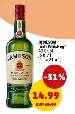 PENNY JAMESON Irish Whiskey Angebot