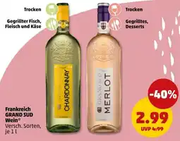 PENNY Frankreich GRAND SUD Wein Angebot