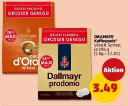 PENNY DALLMAYR Kaffeepads Angebot