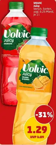 PENNY VOLVIC Juicy Angebot