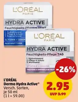 PENNY L'ORÉAL Dermo Hydra Active Angebot