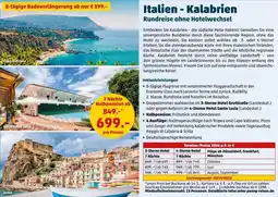 PENNY Italien - Kalabrien Rundreise ohne Hotelwechsel Angebot