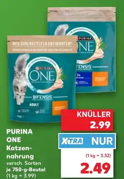 Kaufland PURINA ONE Katzennahrung Angebot