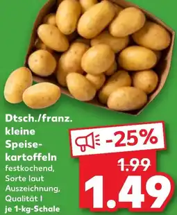 Kaufland Dtsch./franz. kleine Speise kartoffeln Angebot
