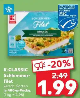 Kaufland K-CLASSIC Schlemmer- filet Angebot