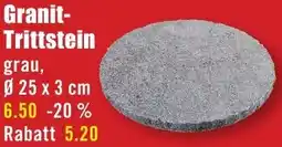 B1 Discount Baumarkt Granit Trittstein Angebot