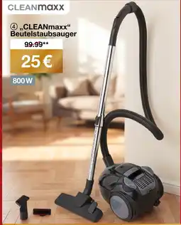 Woolworth Cleanmaxx beutelstaubsauger Angebot