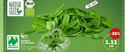 PENNY Naturgut, naturland bio-babyspinat Angebot