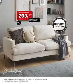 Kabs Polsterwelt Einzelsofa vintas Angebot