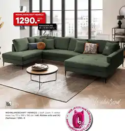 Kabs Polsterwelt Wohnlandschaft henrico Angebot