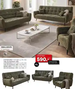 Kabs Polsterwelt 2-sitzer mika Angebot