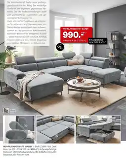 Kabs Polsterwelt Wohnlandschaft darby Angebot