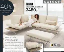Kabs Polsterwelt Koinor ecksofa elements Angebot
