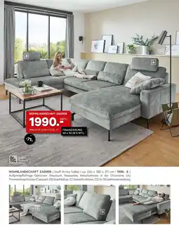 Kabs Polsterwelt Wohnlandschaft zagreb Angebot