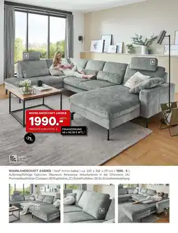 Kabs Polsterwelt Wohnlandschaft zagreb Angebot