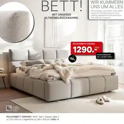 Kabs Polsterwelt Polsterbett cervino Angebot