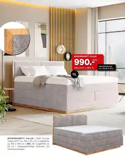 Kabs Polsterwelt Boxspringbett callin Angebot