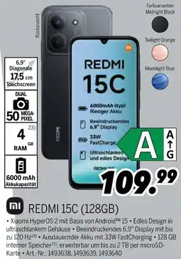 MEDIMAX REDMI 15C (128GB) Angebot