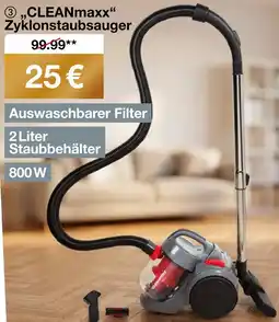 Woolworth CLEANMaxx Zyklonstaubsauger Angebot