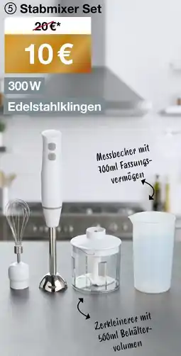 Woolworth Stabmixer Set Angebot