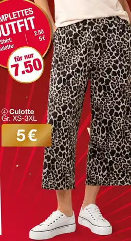 Woolworth Culotte Angebot