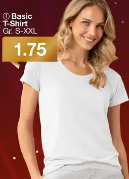 Woolworth Basic T-Shirt Angebot
