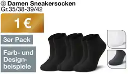 Woolworth Damen Sneakersocken Angebot
