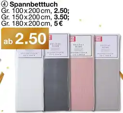 Woolworth Spannbetttuch Angebot