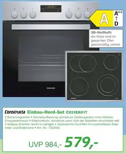 EP Constructa Einbau-Herd-Set CX31EK01T Angebot