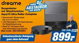 expert Techno Land dreame Saugroboter mit Wischfunktion Aqua10 Ultra Roller Complete Angebot