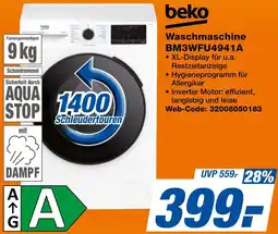 expert Techno Land beko Waschmaschine BM3WFU4941A Angebot