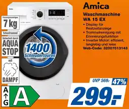 expert Techno Land Amica Waschmaschine WA 15 EX Angebot