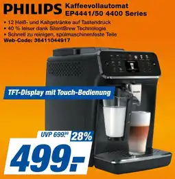 expert Techno Land PHILIPS Kaffeevollautomat EP4441/50 4400 Series Angebot