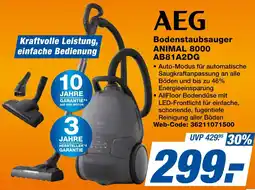 expert Techno Land AEG Bodenstaubsauger ANIMAL 8000 AB81A2DG Angebot