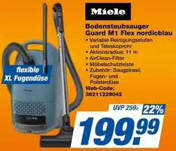 expert Techno Land Miele Bodenstaubsauger Guard M1 Flex nordicblau Angebot