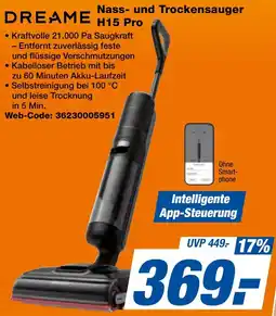 expert Techno Land DREAME Nass- und Trockensauger H15 Pro Angebot