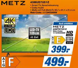 expert Techno Land METZ 43MUD7051Z Angebot