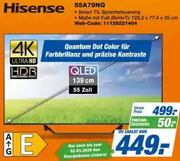 expert Techno Land Hisense 55A79NQ Angebot