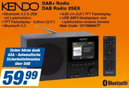 expert Techno Land KENDO DAB+ Radio DAB Radio 25EX Angebot