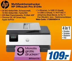 expert Techno Land HP Multifunktionsdrucker OfficeJet Pro 8134e Angebot