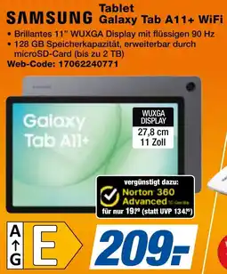 expert Techno Land SAMSUNG Tablet Galaxy Tab A11+ WiFi Angebot