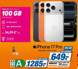 expert Techno Land Apple iPhone 17 Pro Angebot