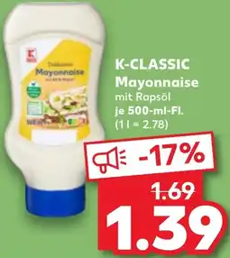 Kaufland K-CLASSIC Mayonnaise Angebot